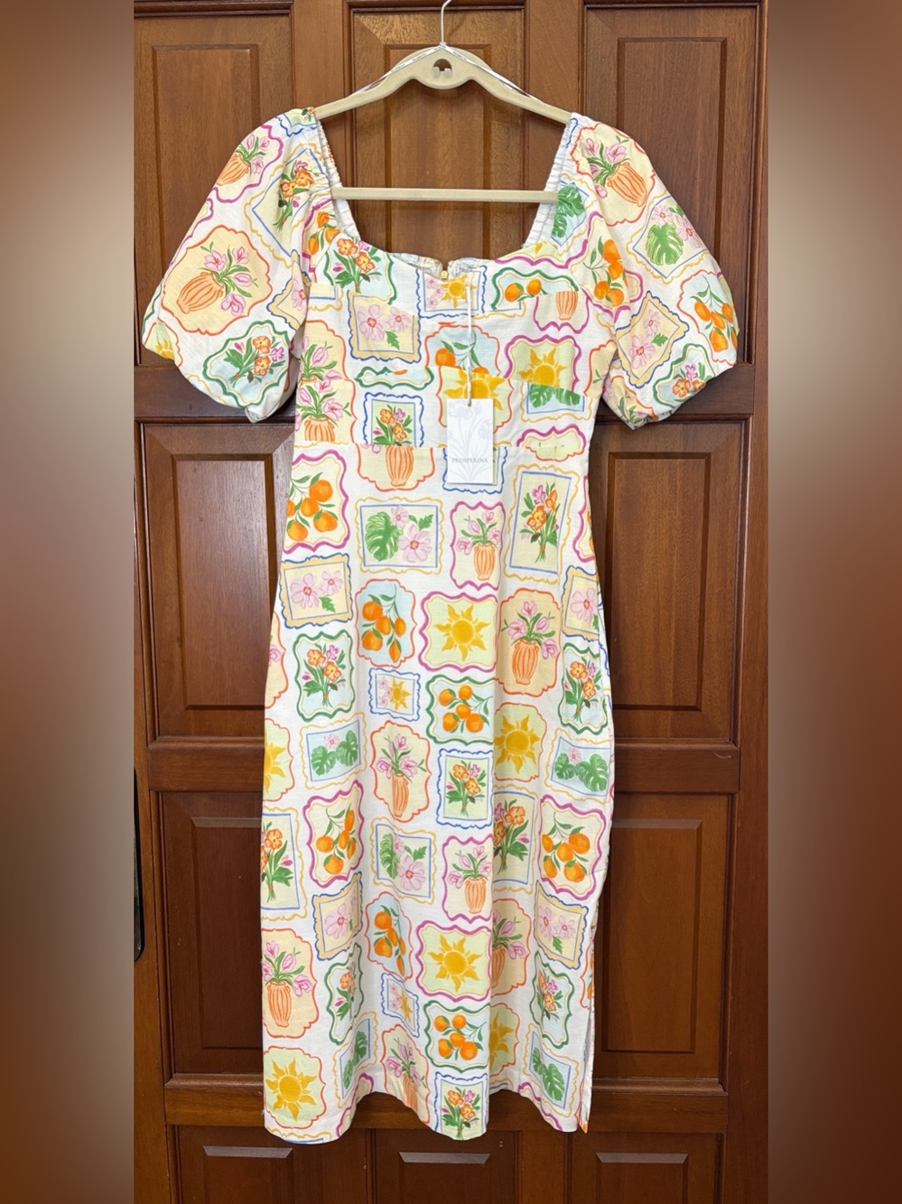 Prosperina Linen Cotton Dress NWT